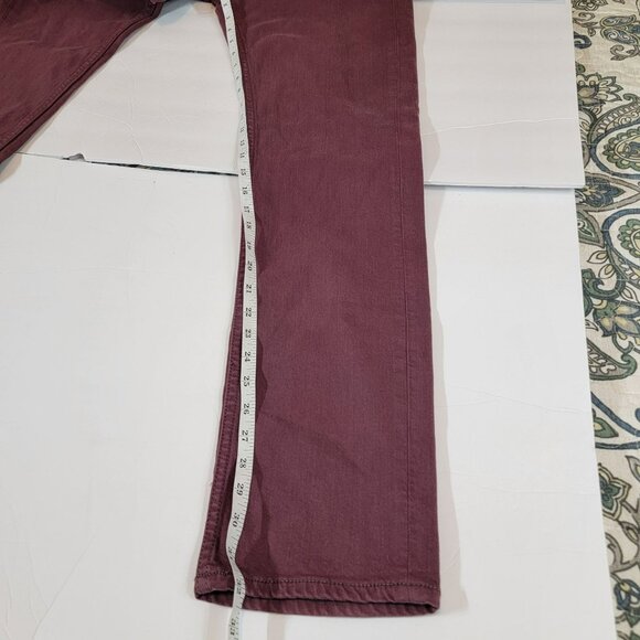 Red Ale by Alebury Jeans, Women 31x32 (12)Slim, Plum Denim, 5 Pocket Design, NWT - Picture 11 of 12